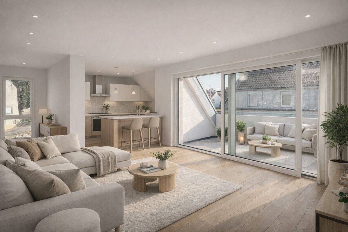 HELLE DACHGESCHOSSWOHNUNG MIT SONNIGEM BALKON, 74177 Bad Friedrichshall