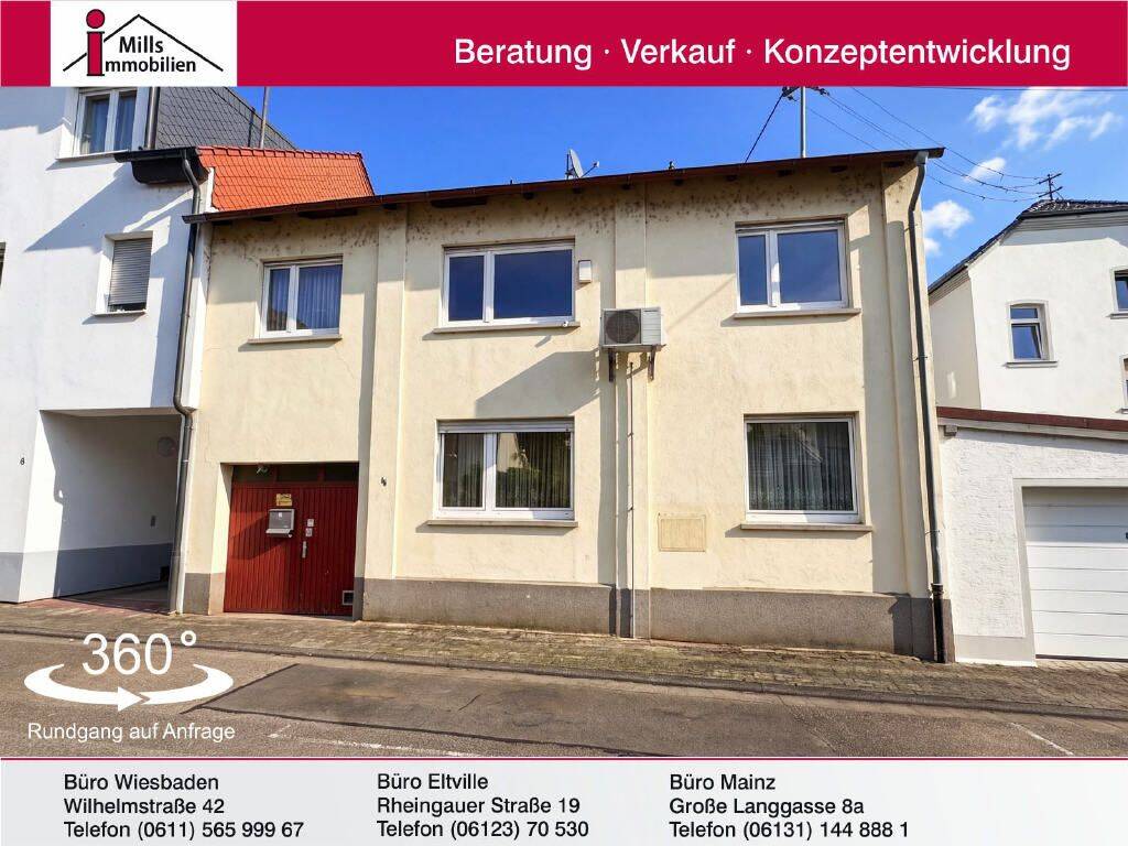 Preiswertes charmantes Einfamilienhaus in guter Lage von Geisenheim, 65366 Geisenheim