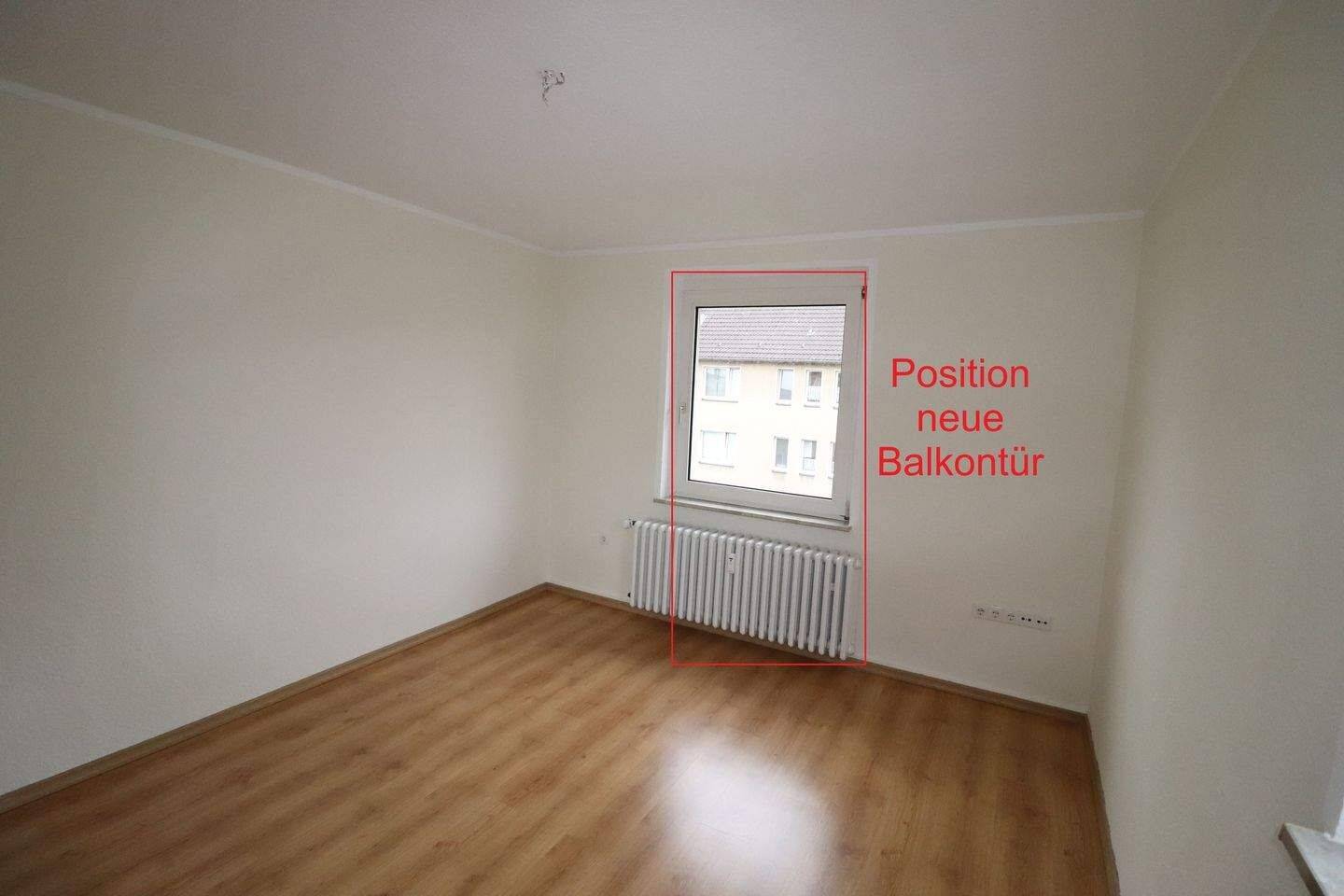 Ab 01.08. 2,5-Raum Wohnung bald mit Balkon inkl. Treppenhausreinigung, Winterdienst, 46117 Oberhausen