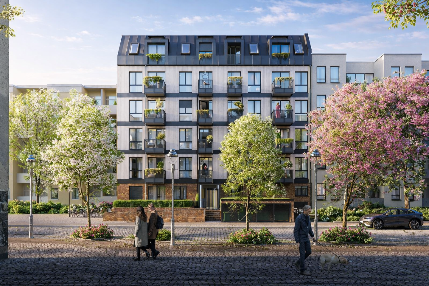Apartment mit Süd-West-Balkon im Dreiländereck, 12059 Berlin (Neukölln Kolonie Petersbaude Kolonie Rübezahl)