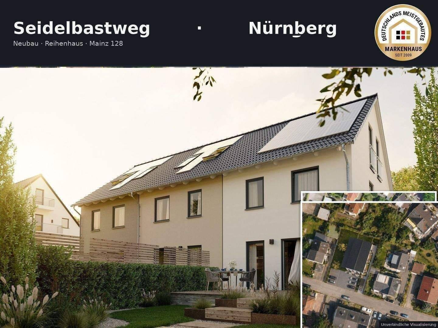 Nürnberg: Neubau REH | Komplettpreis inkl. Grundstück & Baunebenkosten, 90455 Nürnberg
