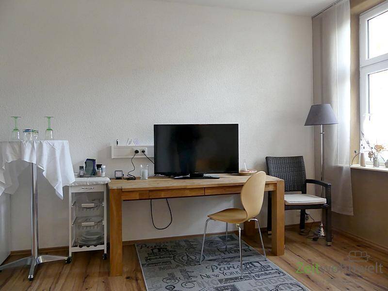 (EF0315_M) Erfurt: Krämpfervorstadt, kleines, neu möbliertes Apartment nahe dem „Kulturbahnhof“, Full-Service möglich