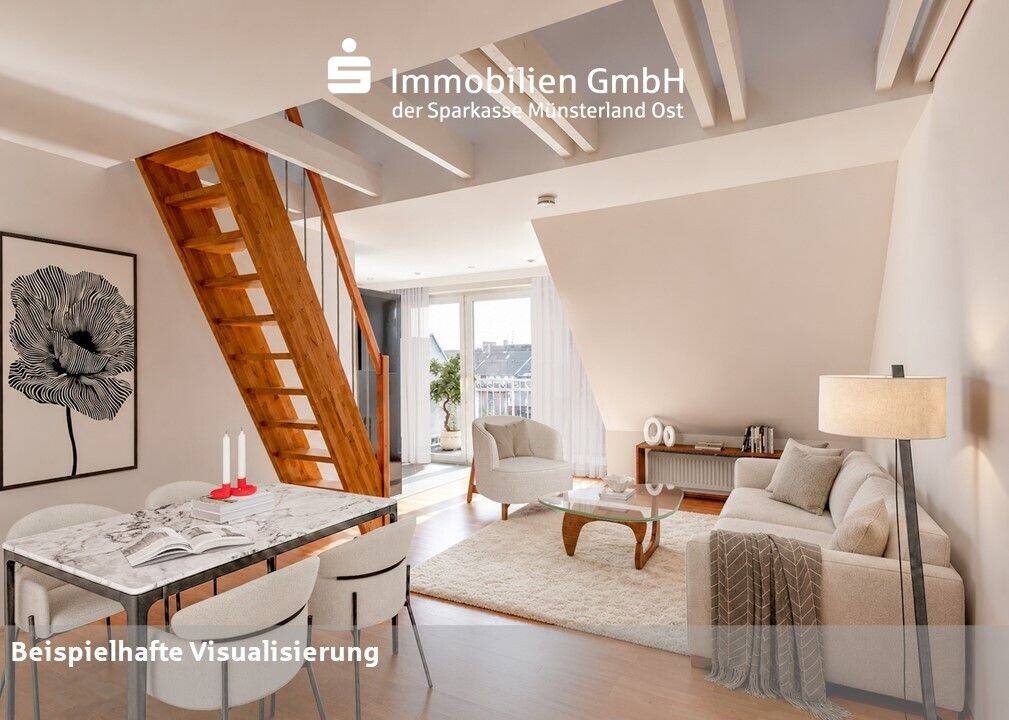 Über den Dächern des Kreuzviertels!, 48147 Münster (Centrum Wienburg Wolbeck)