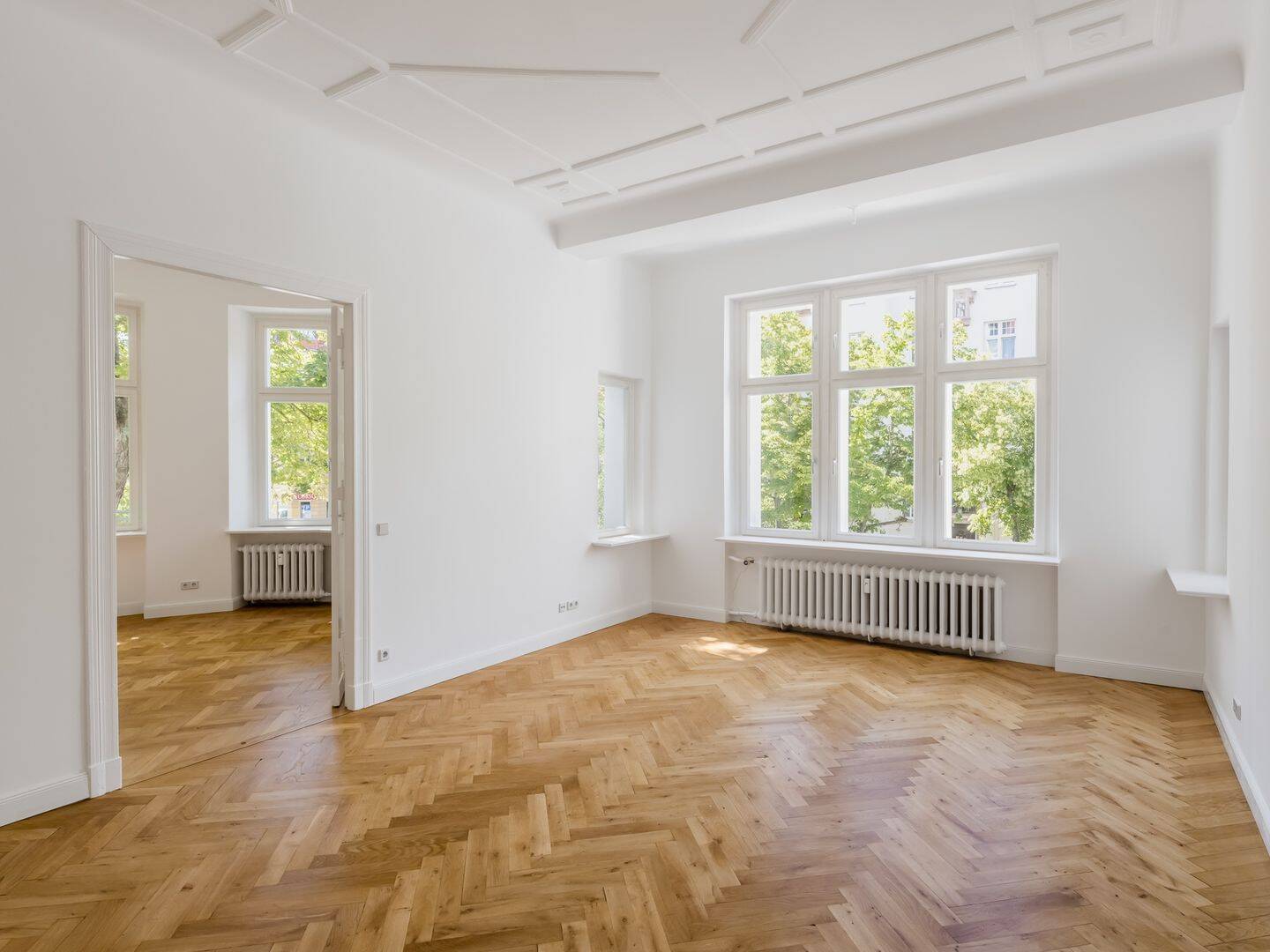 Repräsentative Altbauwohnung: Erstbezug nach Renovierung mit Balkon im ruhigen Friedenau, 12161 Berlin (Steglitz-Zehlendorf Friedenau Steglitz)