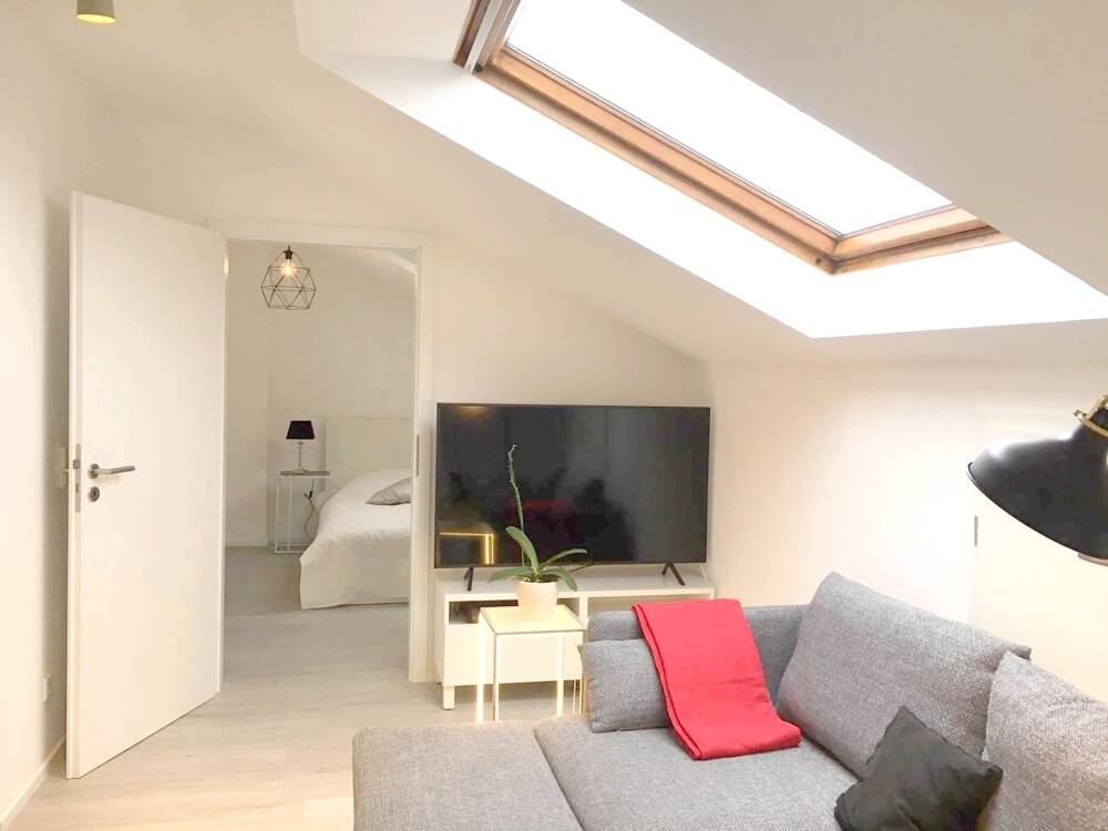 Moderne möblierte Dachgeschosswohnung im Herzen der Stadt, 67655 Kaiserslautern (Innenstadt)
