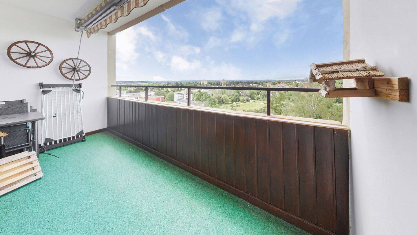 Großzügige 3,5-Zimmer-Wohnung mit großem Balkon und herrlichem Weitblick, 78050 Villingen-Schwenningen