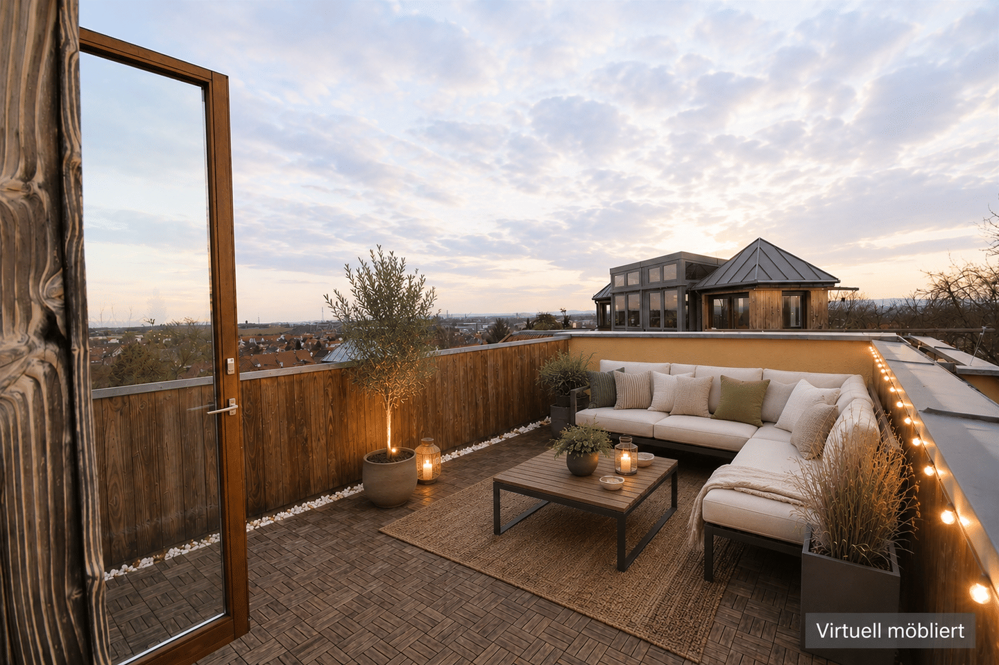 Große 2-Zi.-Whg. mit traumhafter Dachterrasse in Stuttgart-Stammheim, 70439 Stuttgart (Neuwirtshaus Stammheim Zuffenhausen)