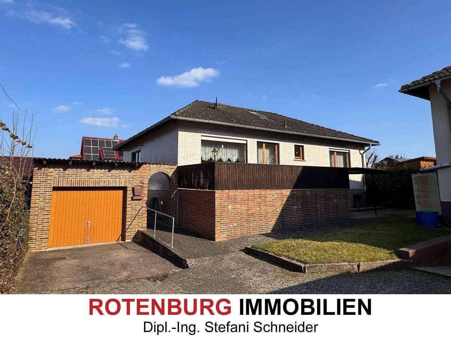 Bungalow auf kleinem pflegeleichten Grundstück oder Alternative zur Eigentumswohnung mitten in Rotenburg, 36199 Rotenburg a.d. Fulda