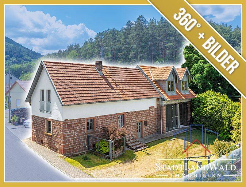 Pfälzer Schmuckstück! Charmantes Sandsteinhaus mit Garten in Schönau-Gebüg, 66996 Schönau (Pfalz)