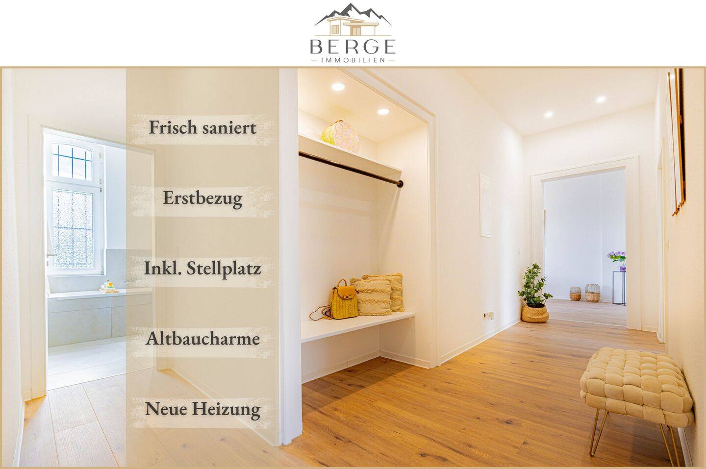Altbau kombiniert mit Neubauflair: Ihre neue Eigentumswohnung im EG mit Erstbezug!, 34233 Fuldatal (Wolfsanger/Hasenhecke)