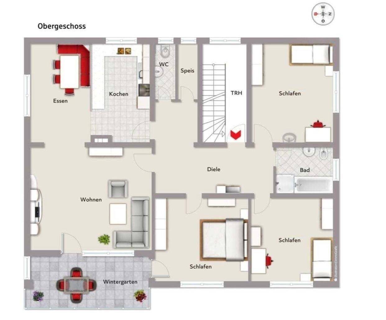 Helle 5-Zimmer-Wohnung in Ramsberg zur Miete, 91785 Pleinfeld