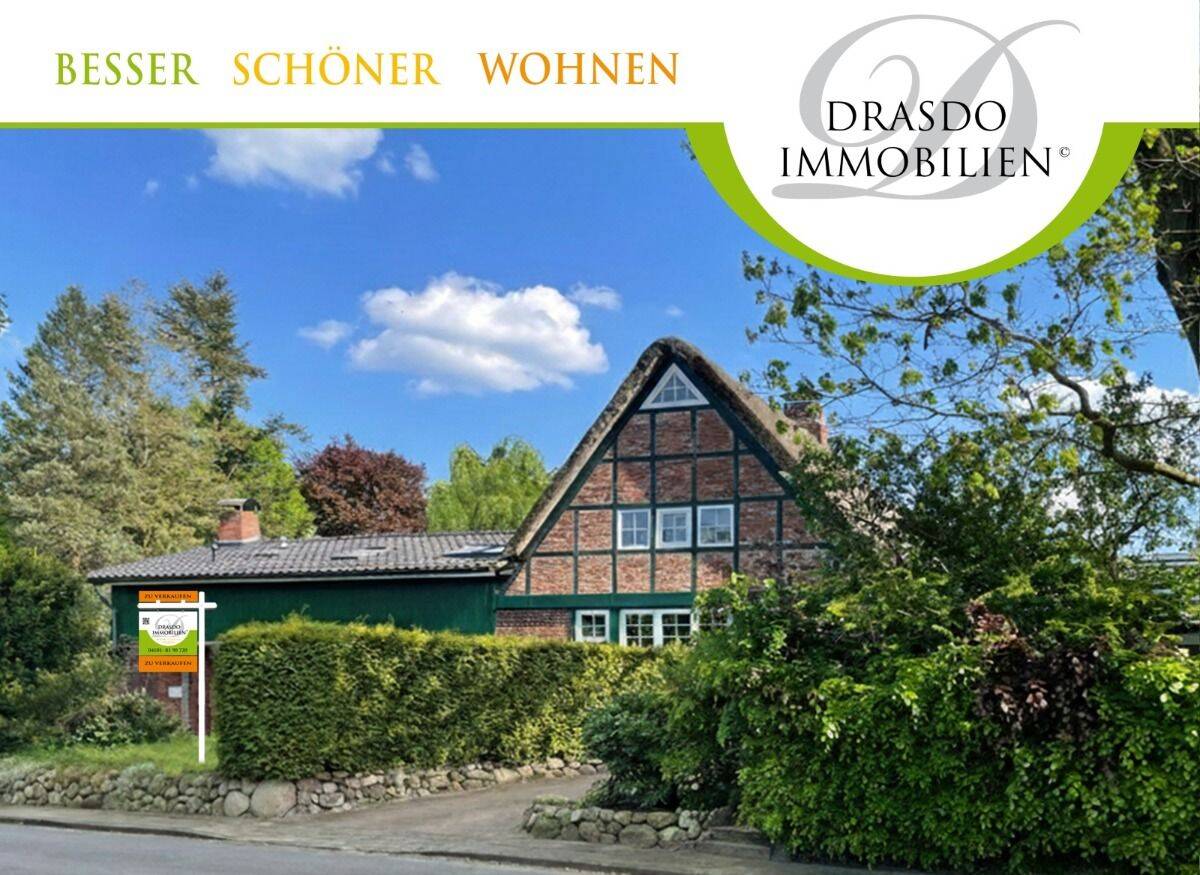 Platzwunder mit Renditechance: Weitläufiges Anwesen mit zwei Einliegerwohnungen, 25451 Quickborn