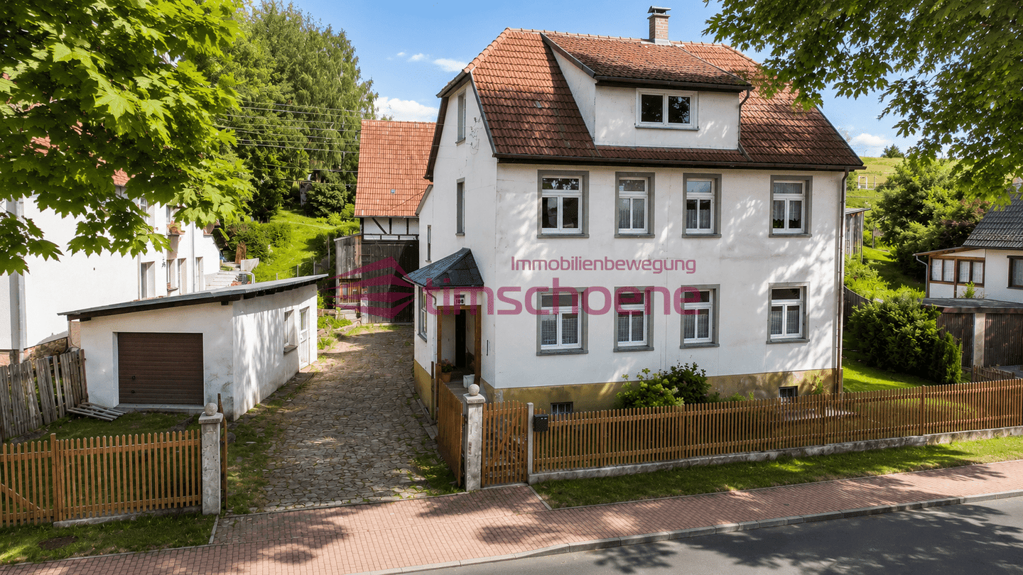 ***Viel Platz für Ideen – großzügiges Mehrfamilienhaus mit großzügiger Scheune und Garage***, 98693 Ilmenau