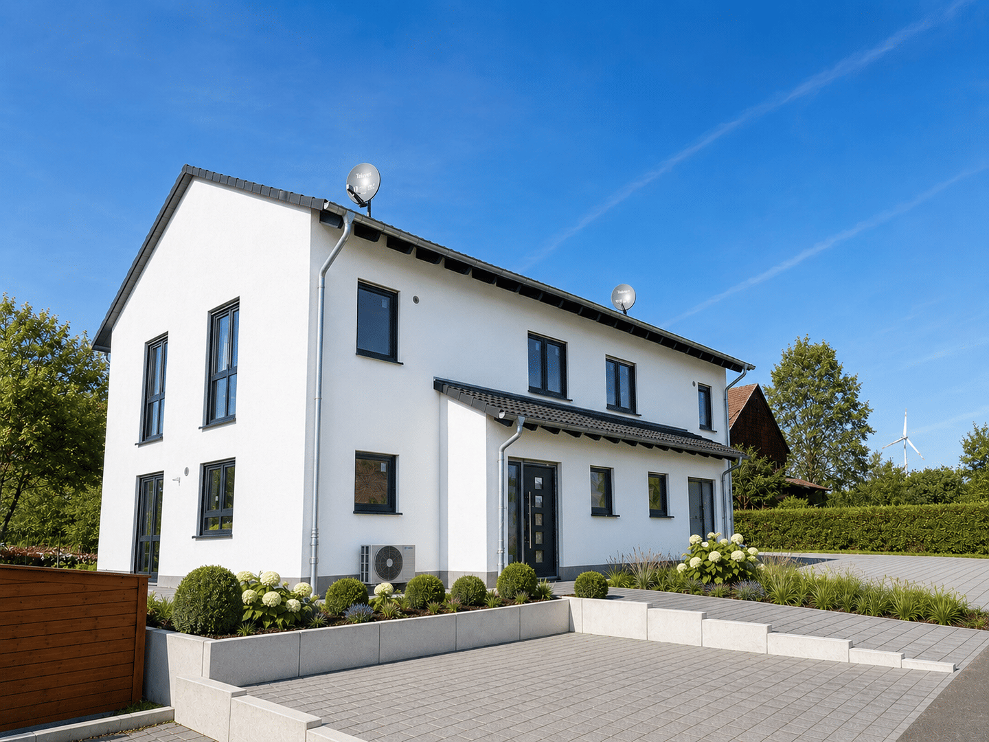 Moderne Doppelhaushälfte mit Garten in Waldeck-Sachsenhausen, 34513 Waldeck