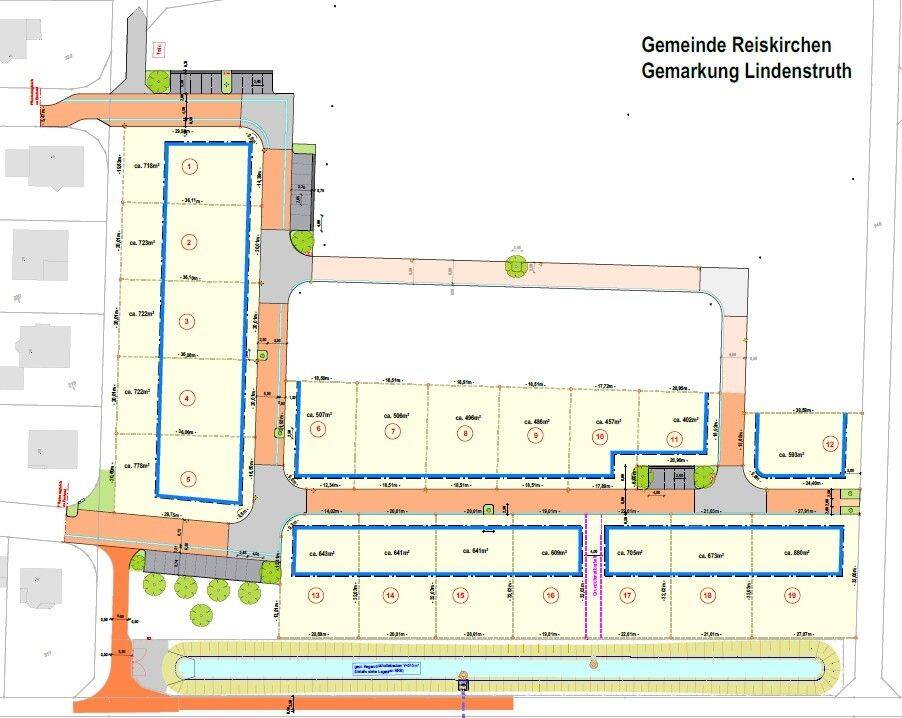 Ihr Baugrundstück im Neubaugebiet “Alte Straße” in Reiskirchen-Lindenstruth, 35447 Reiskirchen