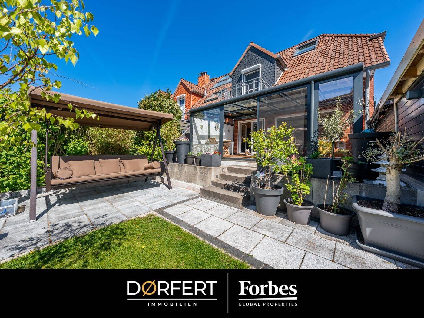 Modernes Wohnen im grünen Barsbüttel: Reihenendhaus mit Gartenidylle und Doppel-Carport, 22885 Barsbüttel