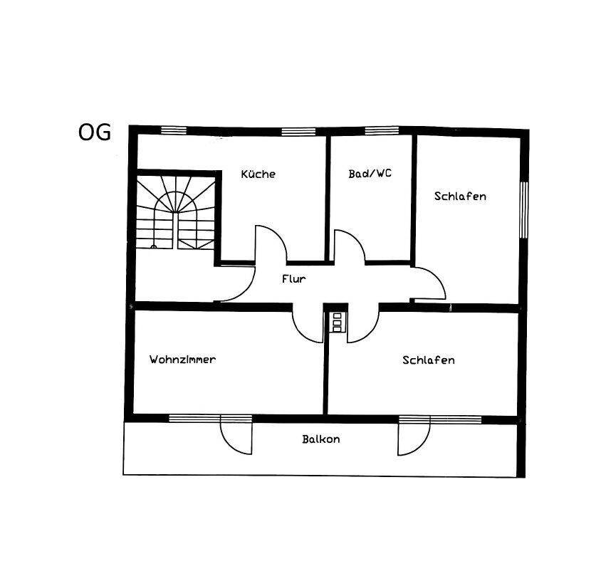 3-ZKB Balkon mit Waldblick am Waldrand, 35080 Bad Endbach