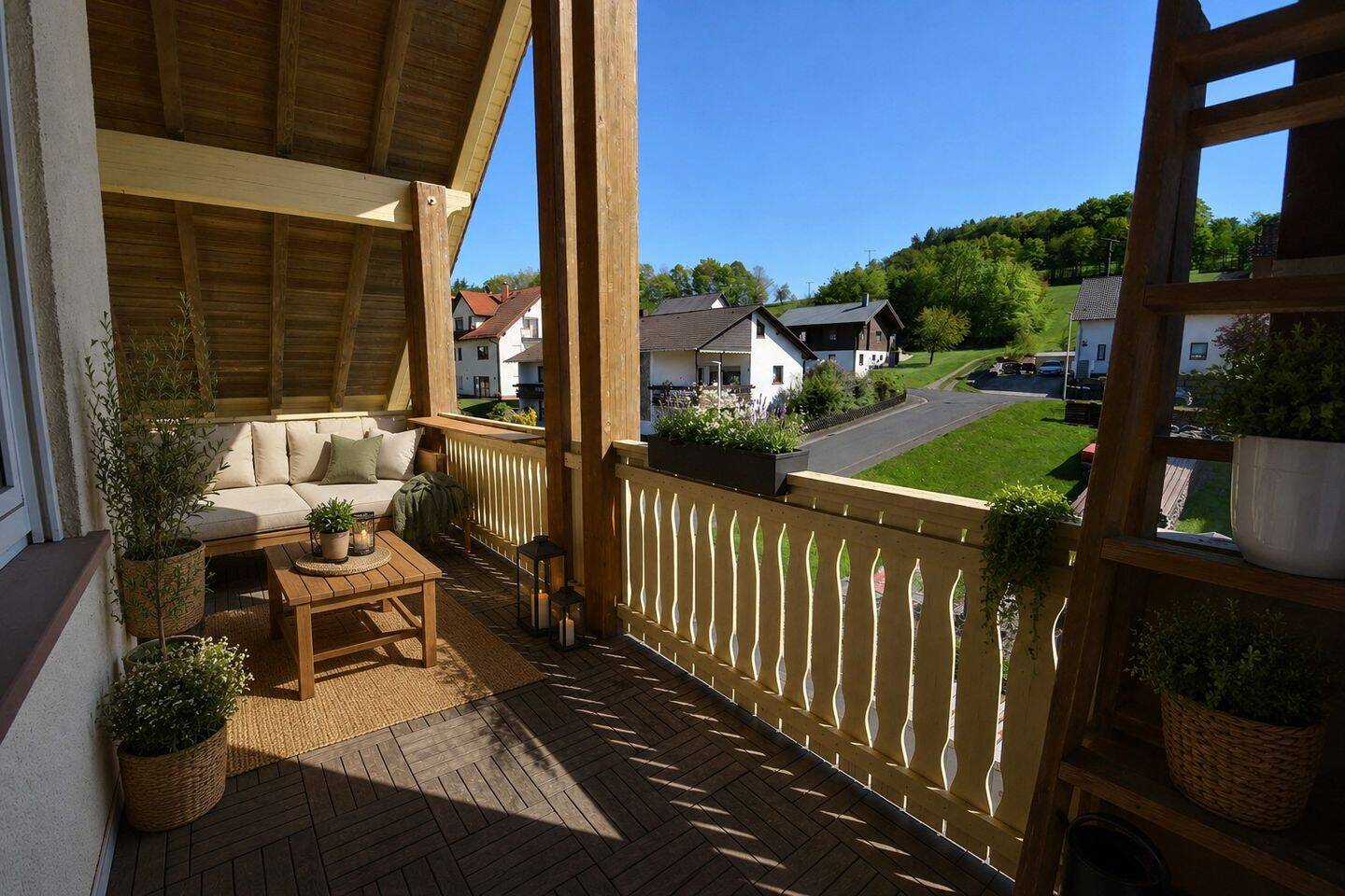 Wohnen mit Blick ins Grüne: Attraktive 3-Zimmer-Wohnung in ruhiger Lage, 63849 Leidersbach