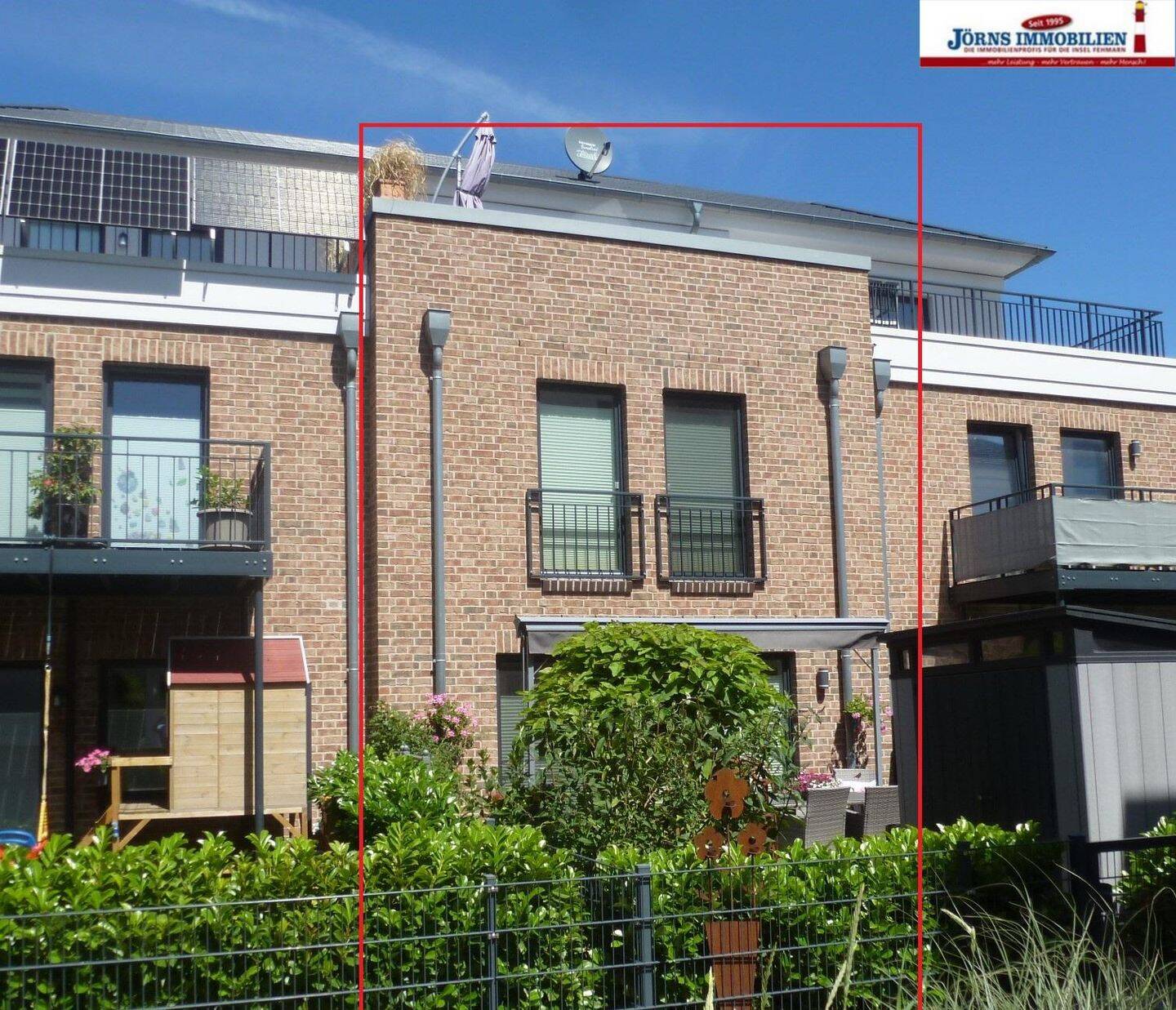 NA BITTE, AB DURCH DIE MITTE! Modernes Mittelhaus mit Garten und Dachterrasse in Burg!, 23769 Fehmarn