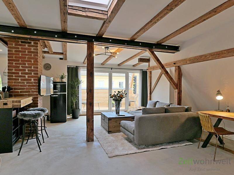 (EF0783_M) Kassel-Stadt: West, Neu möbliertes Apartment mit Balkon, ruhige Wohnlage, WLAN und Balkon
