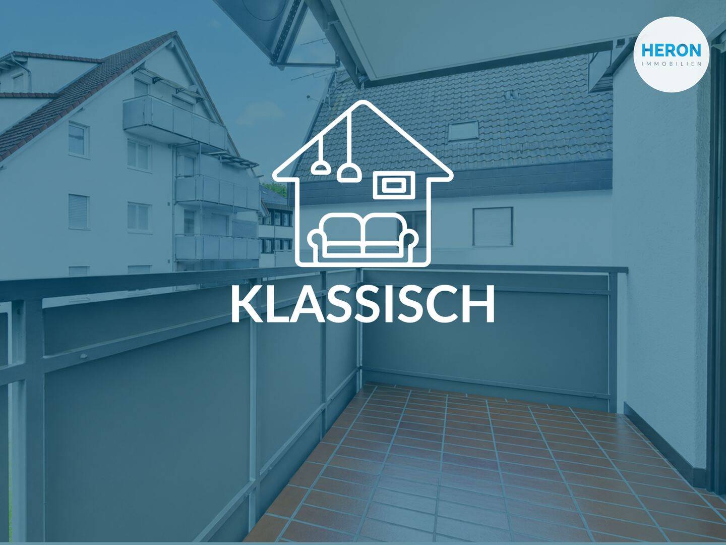KLASSISCH – Gepflegte 2,5-Zimmer-Wohnung mit großzügigem Balkon in einer ruhigen Lage von Waiblingen, 71332 Waiblingen