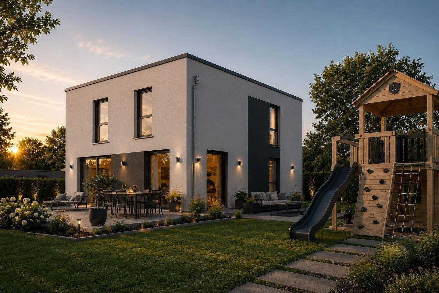 Förderfähiges Neubauhaus mit Solaranlage und Grundstück in Friedersdorf, 6774 Muldestausee