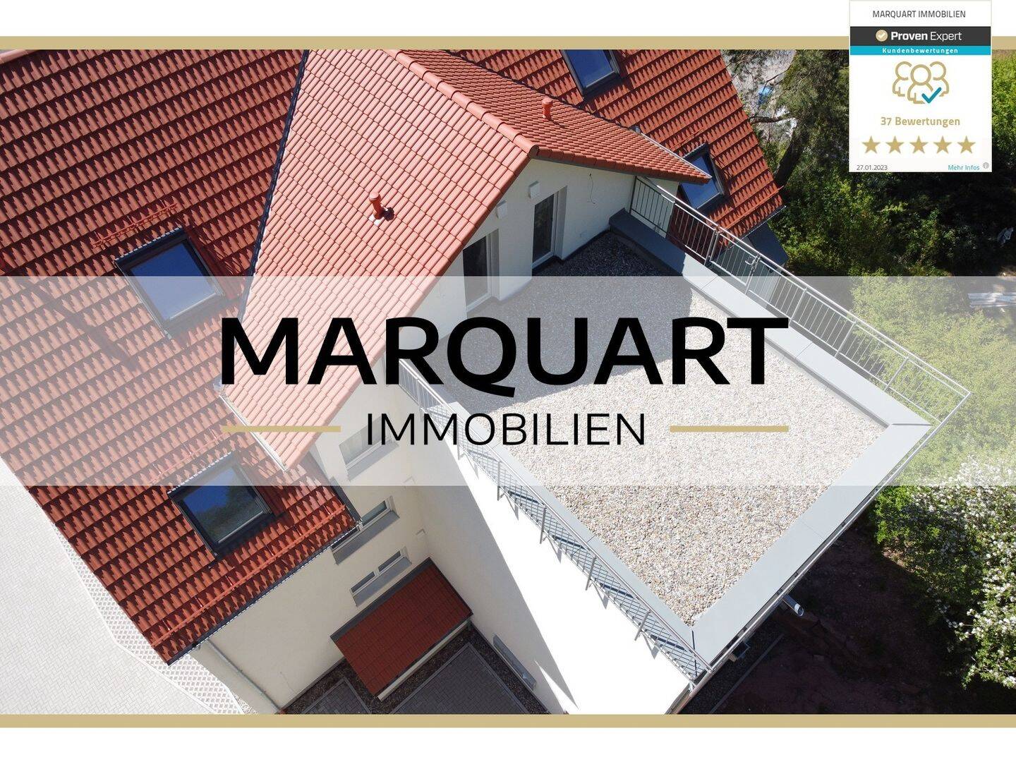 PROVISIONSFREI: Hochwertige Maisonettewohnung, große Terrasse und freier Weitblick, 97708 Bad Bocklet
