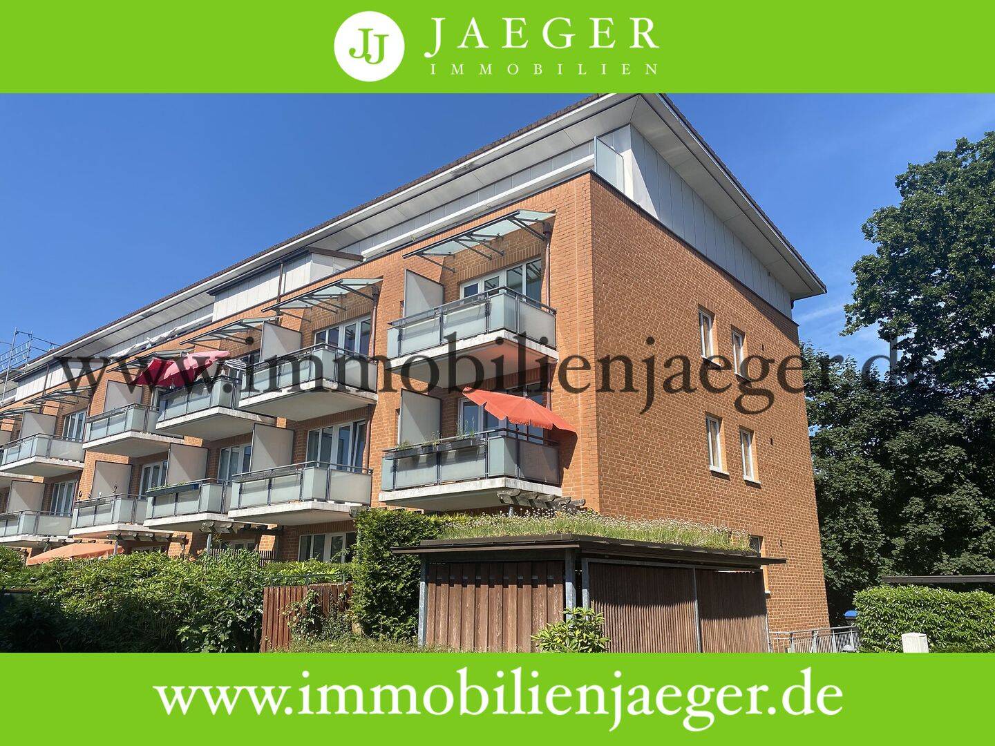 Kohfurth 2.Reihe – abgeschirmte Wohnlage – Freie Eckwohnung mit Balkon im 1.OG – optional TG-Platz, 22850 Norderstedt