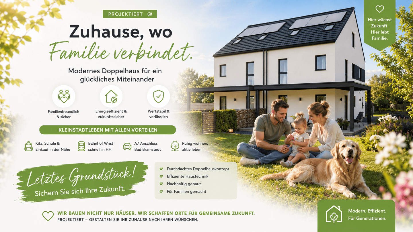 Weil Wohnen mehr ist als nur vier Wände., 25548 Kellinghusen