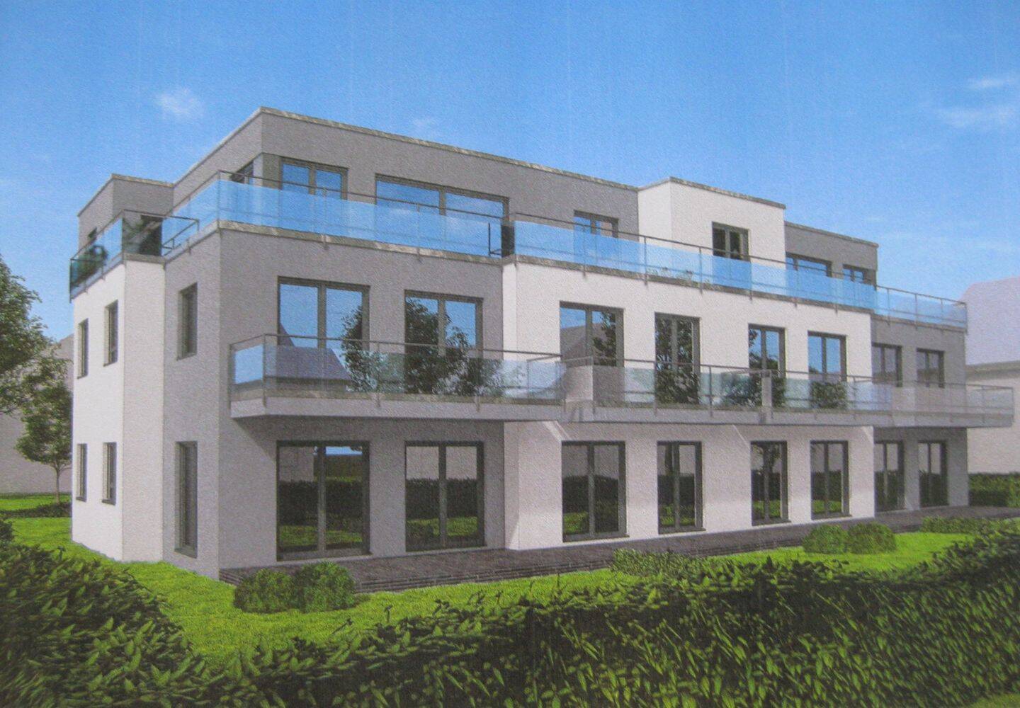 KFW55 -Baubeginn in Bondorf: In Aussichtslage mit Dachterrasse, 71149 Bondorf