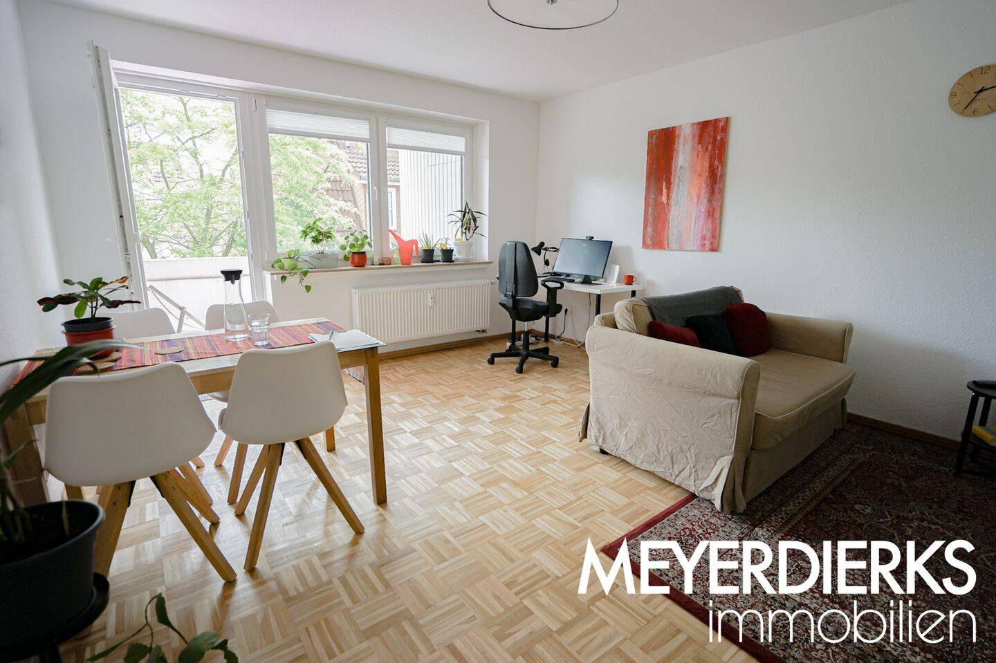 Haarenfeld: 2-Zimmer-Wohnung in Uninähe, Besichtigungstermin über Link, s. Beschreibung, 26129 Oldenburg (Oldb) (Bloherfelde Innenstadt Wechloy)