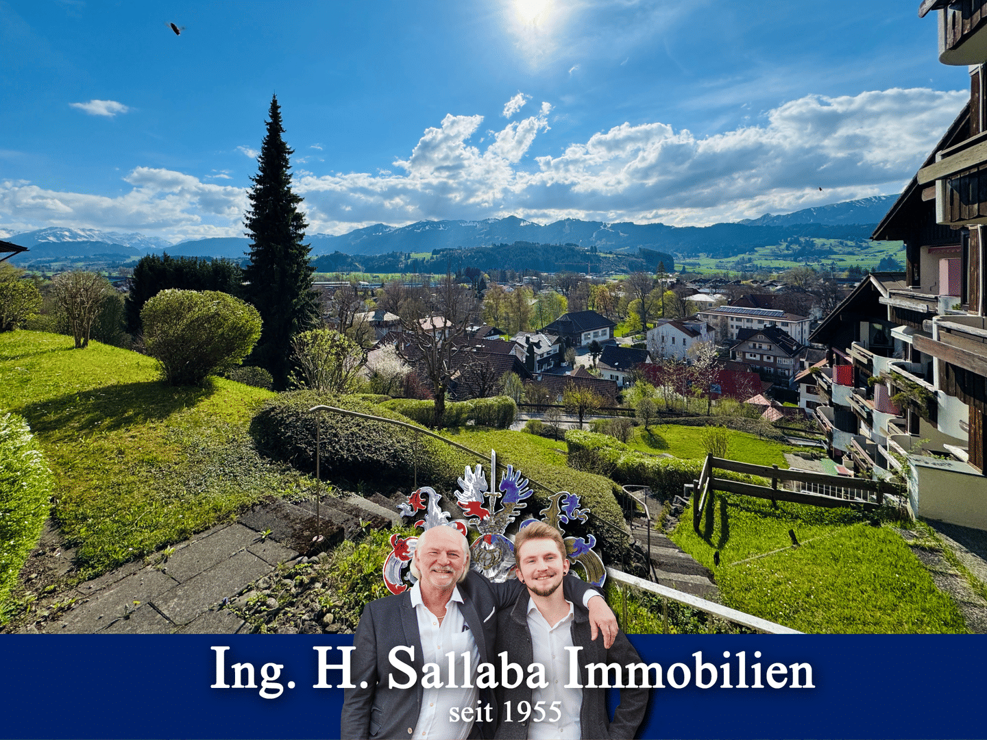 Aufwachen und Leben mit unverbaubarem Blick in die Oberstdorfer Berglandschaft, 87527 Sonthofen