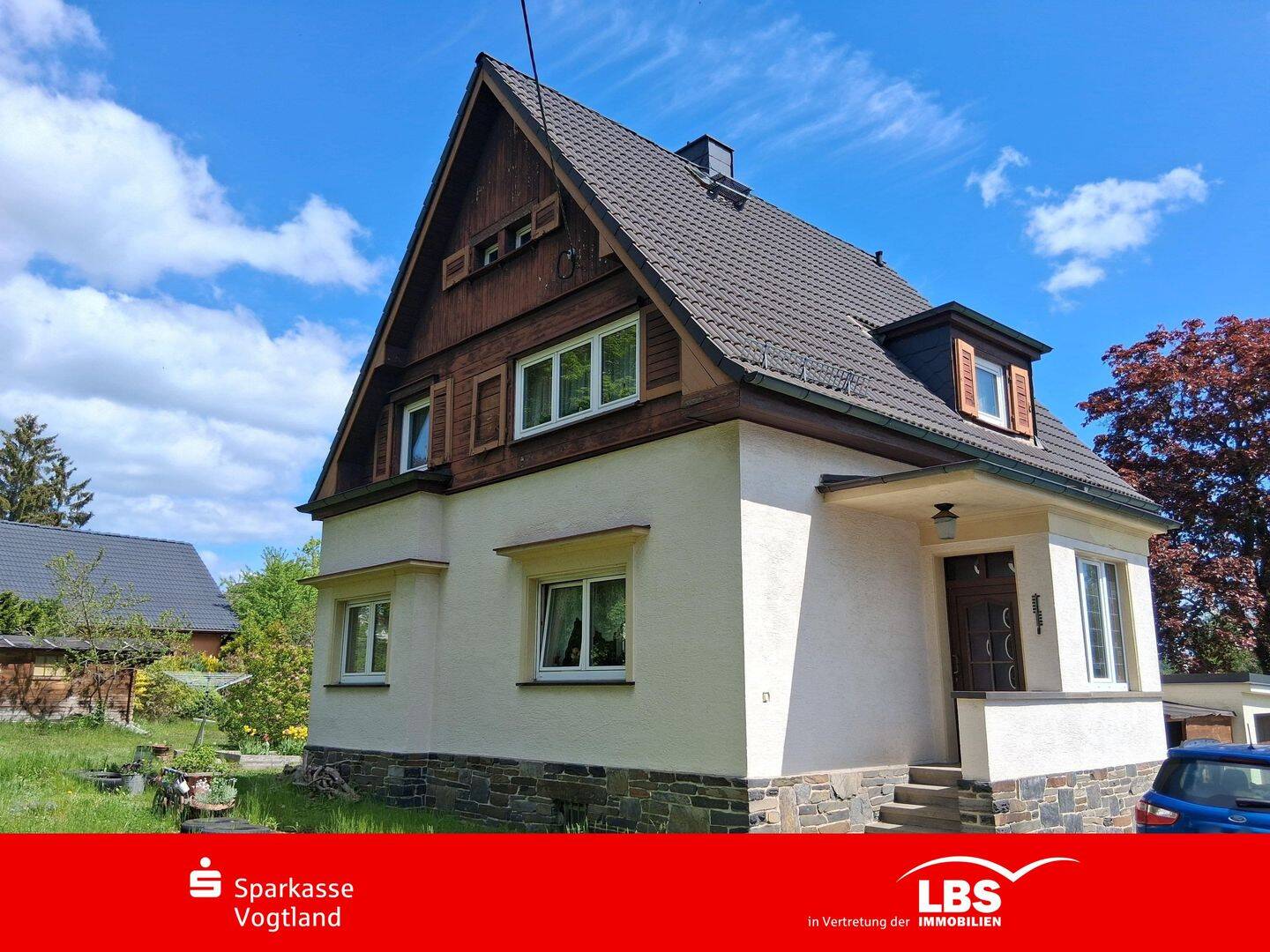 Einfamilienhaus mit Garten und Freiraum, 8547 Plauen