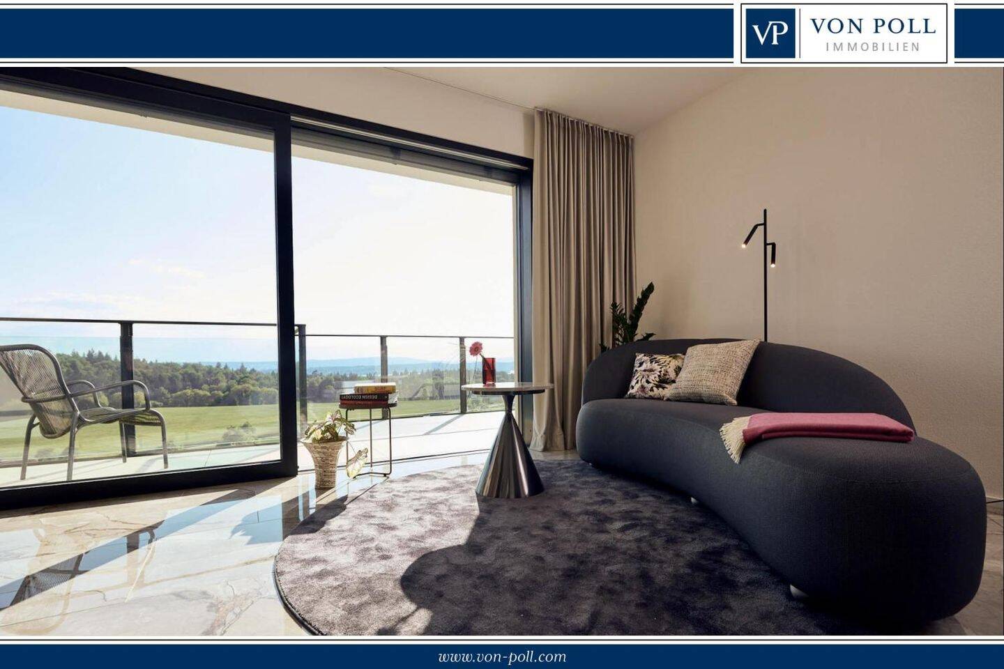 **Top Sicht** Exklusives Wohnen am Bodensee: Möbliertes 2 Zi. Neubau-Apartment, 88718 Daisendorf
