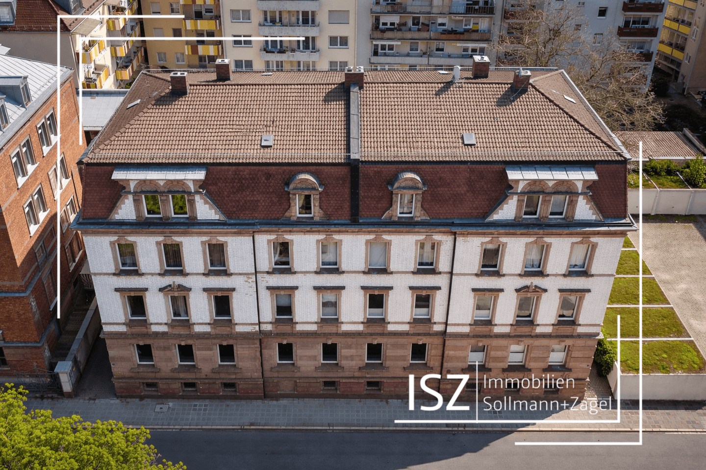 Historisches Mehrfamilienhaus, ca. 1.050 m² Wfl., ca. 900 m² Grund, beste Lage ! Gärten bei Wöhrd !, 90489 Nürnberg (Gärten bei Wöhrd Rennweg Veilhof Wöhrd)