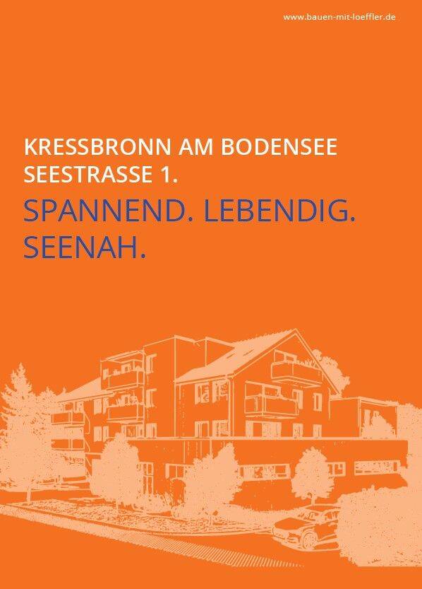 SPANNEND. LEBENDIG. SEENAH. – 2,5-Zimmer Wohnung, 88079 Kressbronn am Bodensee