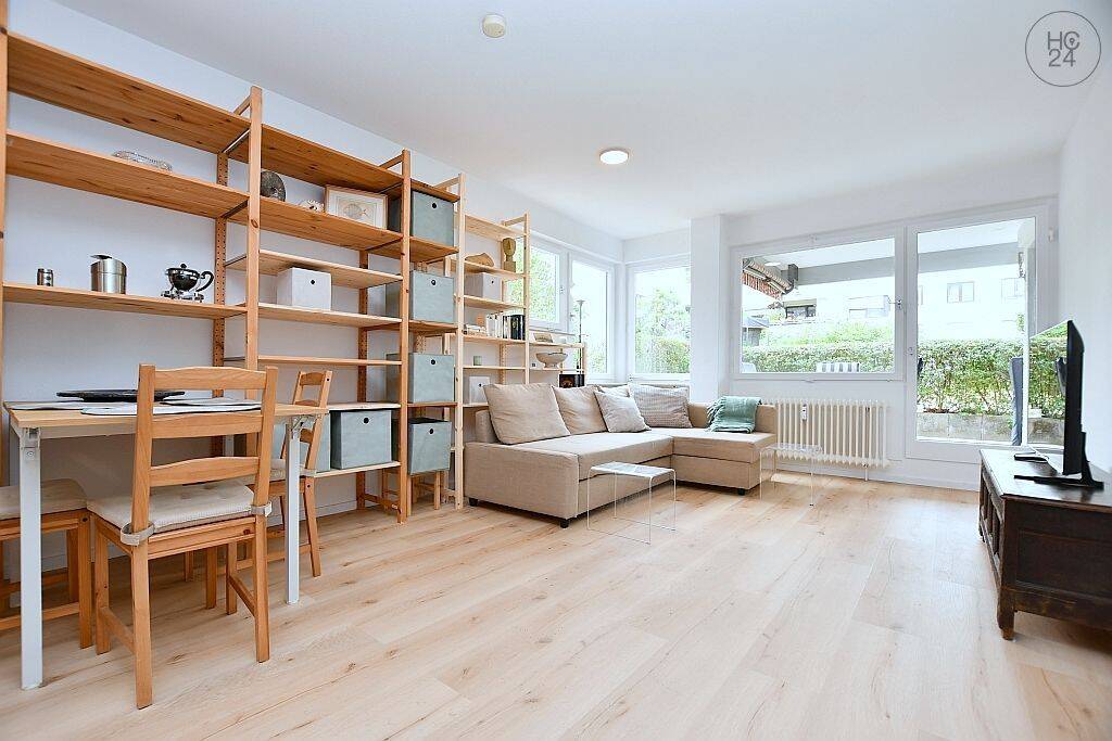 Charmante, voll möbliete Wohnung mit Terrasse und TG in Stuttgart Süd, 70180 Stuttgart (Mitte Süd)