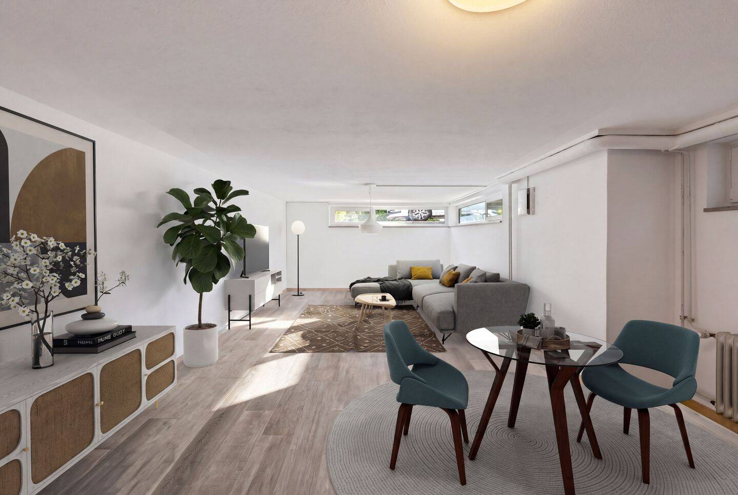 Gepflegte 2 Zimmer Souterrainwohnung mit vielseitigem Nutzungspotenzial in Hausen im Wiesental, 79688 Hausen im Wiesental