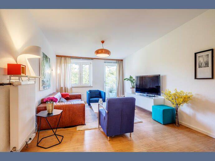 Möbliert: Gute Wohnlage – mitten in der Parkstadt Bogenhausen, 81677 München (Au-Haidhausen Berg am Laim Bogenhausen)