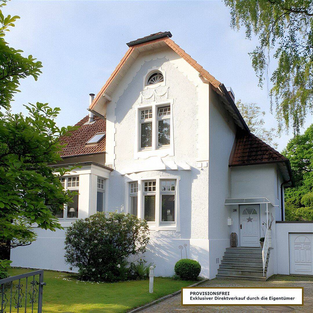 Charmante Jugendstilvilla mit Charakter und Gartenidylle in exklusiver Wohnlage Hamburg-Rahlstedts, 22143 Hamburg (Wandsbek Rahlstedt)
