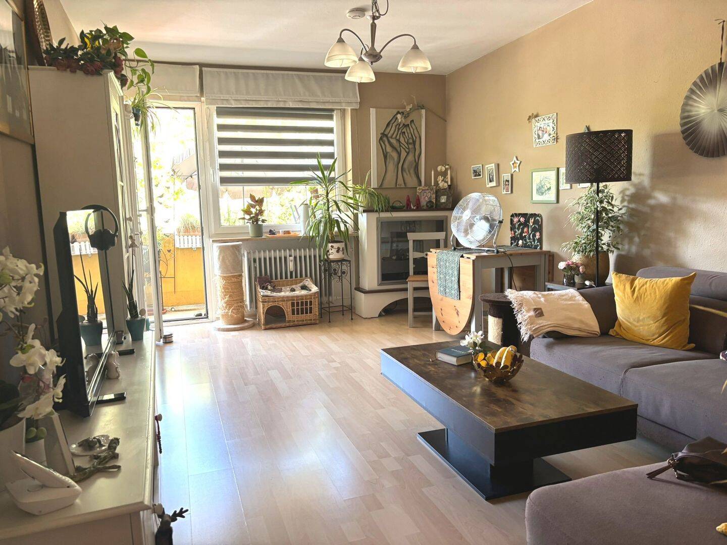 Moosach, schöne 2 Zimmer-Wohnung mit S-Blk, EBK zzgl. Einzelgarage in ruhiger Lage, ca. 51m, 80992 München (Moosach Neuhausen-Nymphenburg Pasing-Obermenzing)