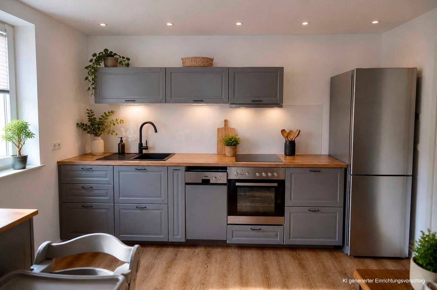 Viel Raum zum Leben – gepflegte 3 oder 4 -Zimmer-Wohnung mit offener Wohnküche, Wintergarten und Dachterrasse, 4552 Borna
