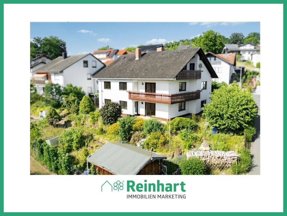 Ihr Zuhause mit unverbaubarem Weitblick – wohnen & vermieten unter einem Dach, 97292 Holzkirchen