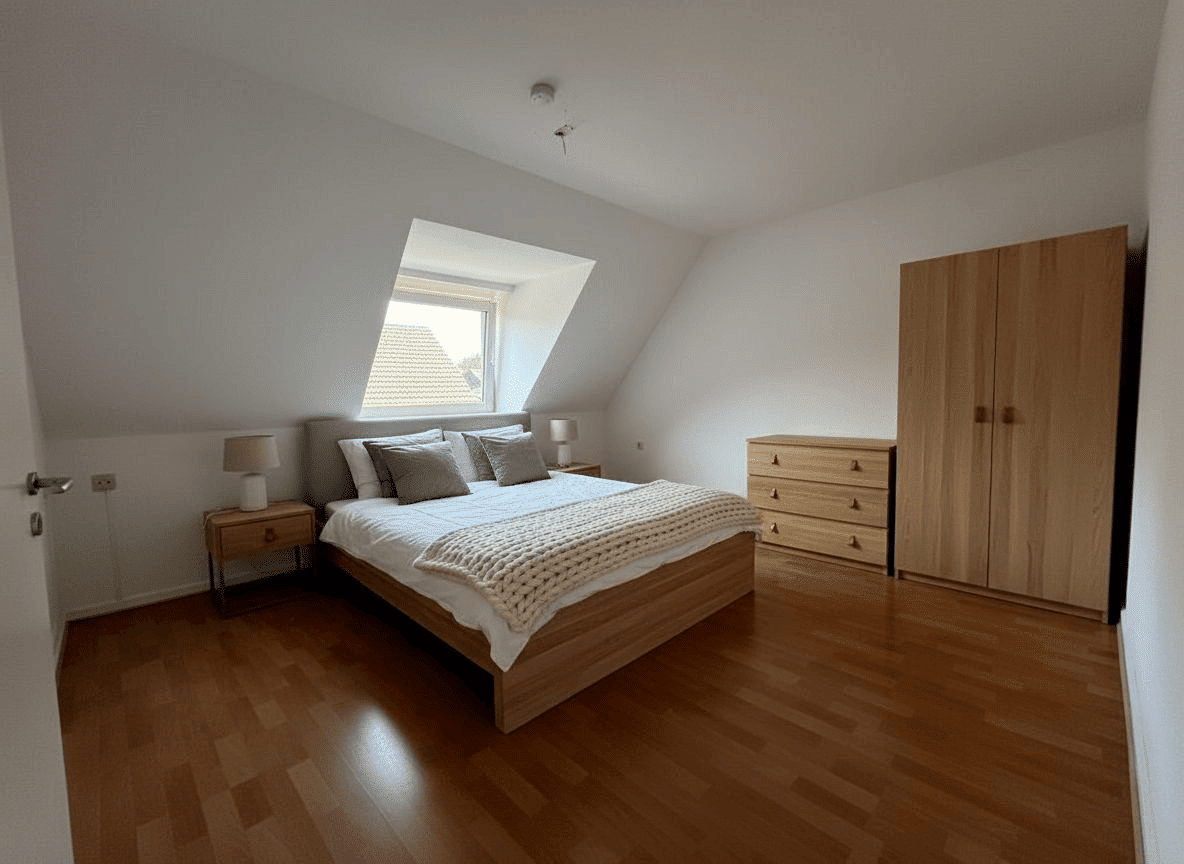 Frisch renovierte helle 3-Zimmer-Dachgeschosswohnung – perfekt für kleine Familien, 45139 Essen (Frillendorf Huttrop Ostviertel Südostviertel)