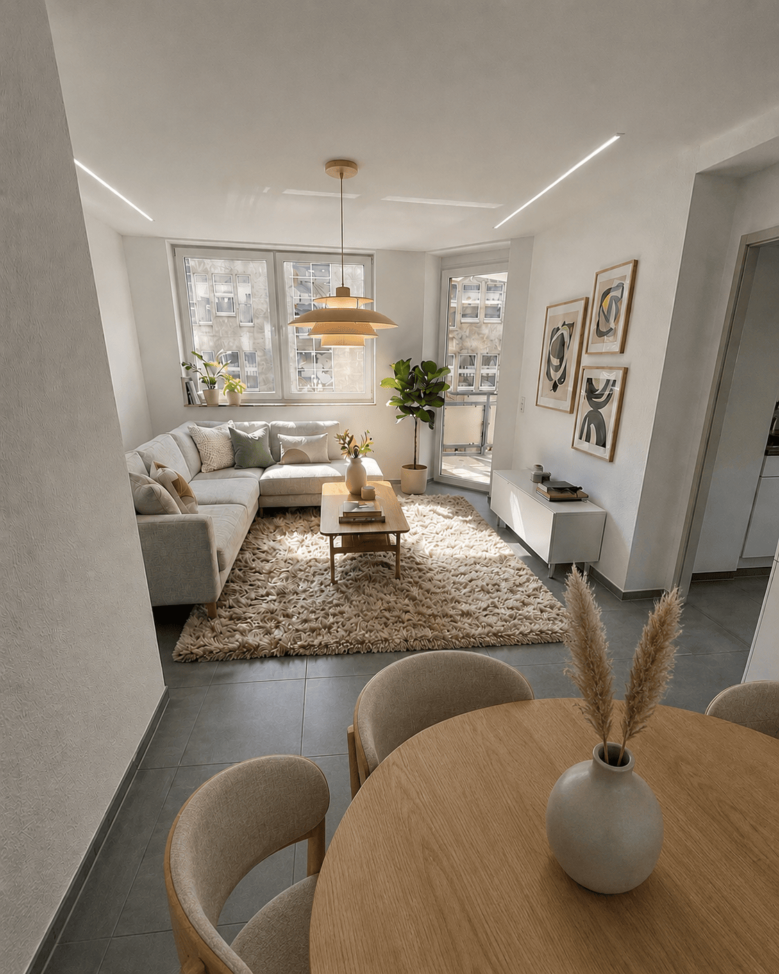 Bezugsfrei | Stilvolle 2-Zimmer-Wohnung mit Balkon in gepflegtem Baujahr 2004, 40227 Düsseldorf (Eller Oberbilk)