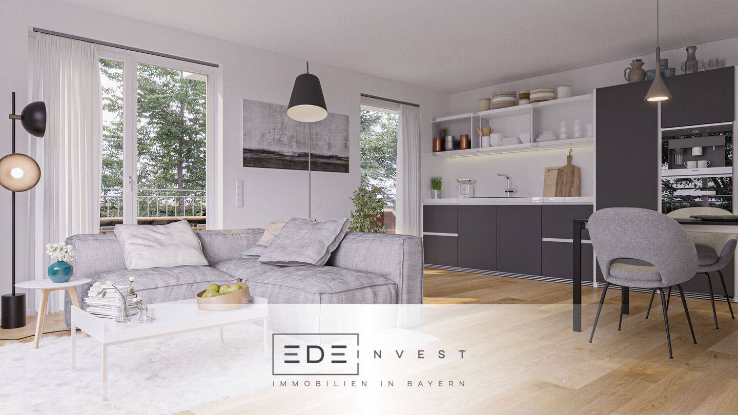 M55: Schöne 2-Zimmer-Wohnung mit Balkon im Münchner Westen, 81245 München (Aubing-Lochhausen-Langwied Pasing-Obermenzing)