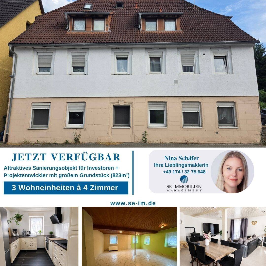 Attraktives Sanierungsobjekt für Investoren und Projektentwickler mit großem Grundstück, 75038 Oberderdingen