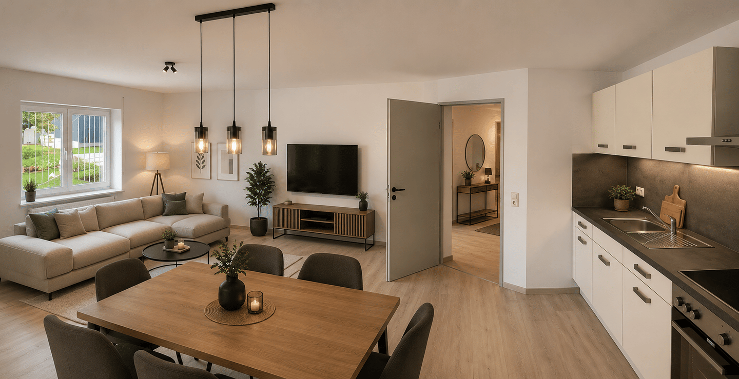 Schöne 2-Zimmer Wohnung mit großer Terrasse, 72359 Dotternhausen