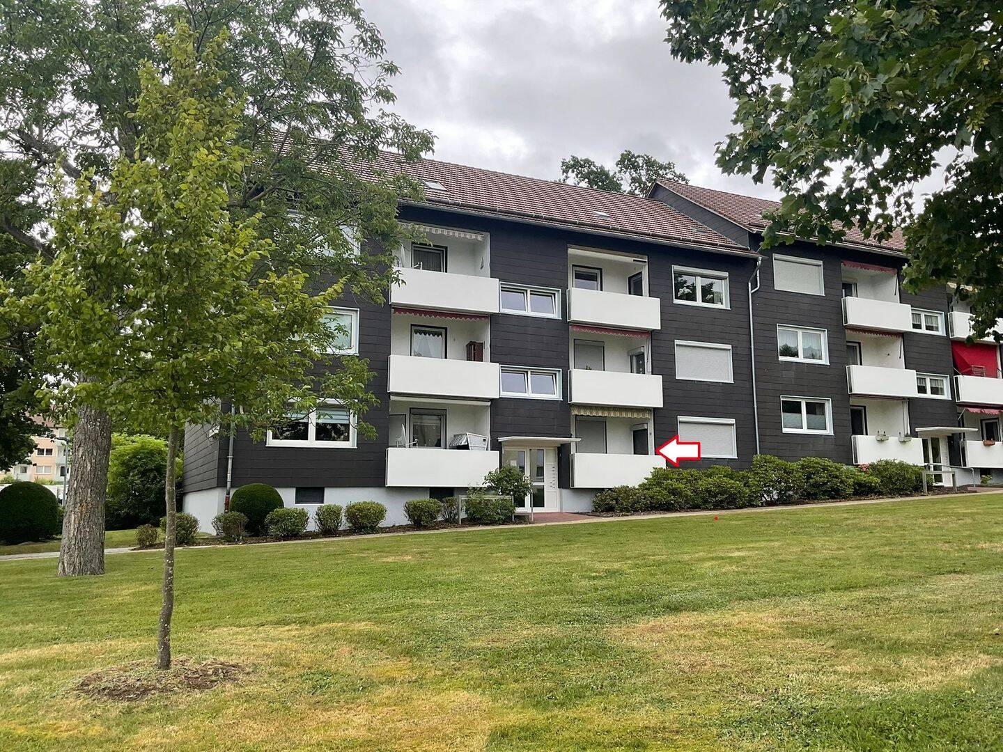 Großzügige 3-Zimmer-E-Whg im EG rechts mit Balkon u. Fernblick, 38667 Bad Harzburg
