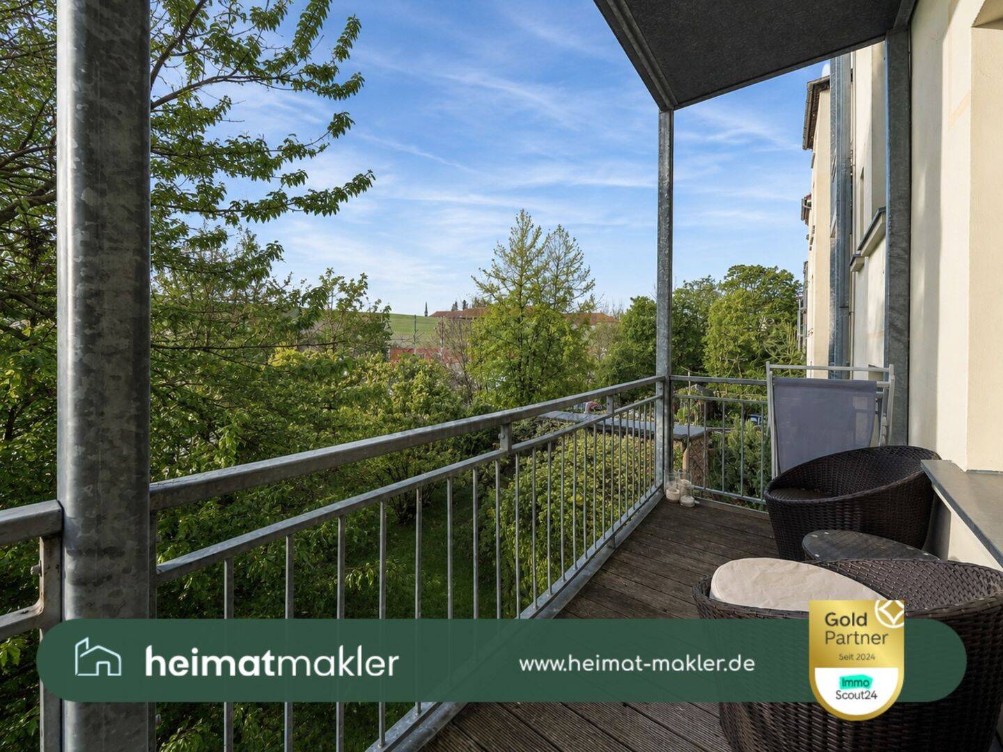 2-Zimmer-Altbauwohnung mit Innenhofbalkon und stabilem Mietverhältnis im Leipziger Osten, 4318 Leipzig (Anger-Crottendorf Sellerhausen-Stünz)
